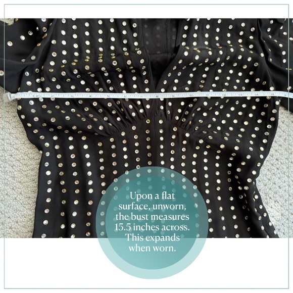 $3900 New Temperley London Crystal-Studded Dallas Runway Dress - Picture 16 of 16